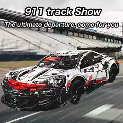 Blocos De Montar Carro Esportivo Porsche 911 Rsr - comprar online