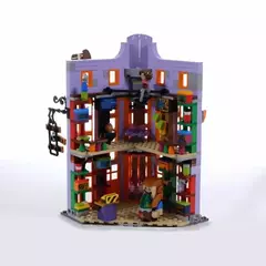 Diagon-Al: Magias Mirabolantes dos Weasley Harry Potter Lego - Bloco Mundo