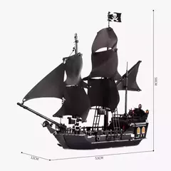 LEGO 4184 Piratas do Caribe O Pérola Negra 804 peças - Bloco Mundo