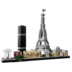 Imagem do Lego Arquitetura paris dubai londres sydney chicago xangai blocos de construção kit