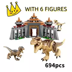 Lego Blocos de montar Jurassic Park Parque dos Dinossauros