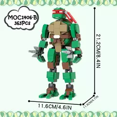 Imagem do Moc Tartarugas Ninja carro figura de ação