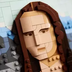 Conjunto de Construção Lego Art Mona Lisa Panting 31213 para Adultos na internet
