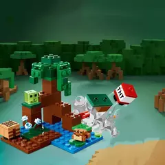 Imagem do LEGO Set Minecraft 21257 O Confronto com o Devorador 420 peças