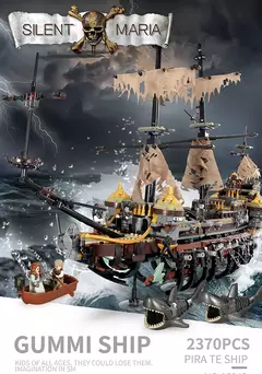 Imagem do Barco 16016 The Flying Dutchman Navio Piratas do Caribe