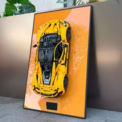 Exibição de montagem em parede para LEGO 42171 Mercedes-AMG F1 W14