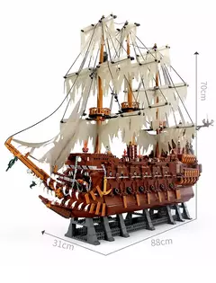 Barco 16016 The Flying Dutchman Navio Piratas do Caribe na internet