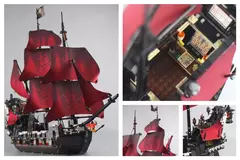 LEGO 4184 Piratas do Caribe O Pérola Negra 804 peças - Bloco Mundo