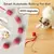 Brinquedo interativo de bola de gato, bola de rolamento automática com cauda, brinquedo interativo inteligente recarregável para animais de estimação, mouse inteligente para gato - comprar online