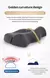 Travesseiro cervical, travesseiro de contorno de espuma viscoelástica, travesseiros de cama para dormir ortopédico ergonômico - comprar online