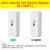 Tuya wifi/zigbee sensor de temperatura e umidade termômetro interno controle de vida inteligente para trabalho em casa com alexa google assistente - comprar online