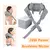 Foreverlily 26w motor sem escova pescoço e ombro massageador sem fio ombro e costas amassar massagem xale pescoço masajeador - comprar online