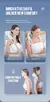 Foreverlily 26w motor sem escova pescoço e ombro massageador sem fio ombro e costas amassar massagem xale pescoço masajeador - comprar online