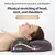 Imagem do Travesseiro cervical, travesseiro de contorno de espuma viscoelástica, travesseiros de cama para dormir ortopédico ergonômico