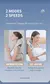 Foreverlily 26w motor sem escova pescoço e ombro massageador sem fio ombro e costas amassar massagem xale pescoço masajeador