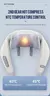 Foreverlily 26w motor sem escova pescoço e ombro massageador sem fio ombro e costas amassar massagem xale pescoço masajeador - Desconto Mestre