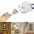 1pc sensor de luz interruptor detector som sensor voz inteligente ligar/desligar automático controle casa inteligente para corredor banho armazém