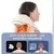 Foreverlily 26w motor sem escova pescoço e ombro massageador sem fio ombro e costas amassar massagem xale pescoço masajeador na internet