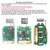 433mhz controle remoto sem fio 433.92mhz módulo receptor transmissor rf clonagem elétrica portão porta da garagem com chaveiro para casa - comprar online