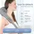 Foreverlily 26w motor sem escova pescoço e ombro massageador sem fio ombro e costas amassar massagem xale pescoço masajeador - loja online
