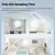 Tuya wifi/zigbee sensor de temperatura e umidade termômetro interno controle de vida inteligente para trabalho em casa com alexa google assistente - loja online