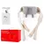 Foreverlily 26w motor sem escova pescoço e ombro massageador sem fio ombro e costas amassar massagem xale pescoço masajeador - loja online