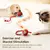 Brinquedo interativo de bola de gato, bola de rolamento automática com cauda, brinquedo interativo inteligente recarregável para animais de estimação, mouse inteligente para gato - Desconto Mestre