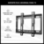 Soporte fijo de pared para televisor monitor de 14 a 42 pulgadas - Hogar y estilo
