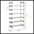 Armario portátil organizador Rack multifuncional estante - Hogar y estilo