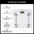 Balanza digital personal corporal 180 Kg de vidrio en internet