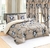 Set de Cama 7 Piezas Doble Estampado Tian Fu | 2½ Plazas - tienda online