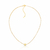 Choker Sorelle – Esfera Central Dourada