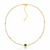 Choker Sorelle – Detalhe Central em Green Agate