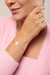 Pulseira Riviera Sorelle – Flor Central em White Mother-of-Pearl - Nolah Semijoias