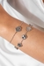 Pulseira ÉLÉONORE Flor - Nolah Semijoias