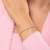 Pulseira Riviera Sorelle – Coração Lapidado em Rosa Quartzo na internet