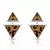 Brinco Savage Duo Triangle – Animal Print