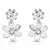 Brinco Duo Flor