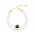 Pulseira Dupla Camélia com Pérolas Shell – Coleção Camélia