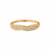 Bracelete Éclat Entrelacé – Banho Dourado