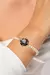 Pulseira Camélia Pérola Shell com Detalhe Floral Esmaltado – Coleção Camélia - comprar online