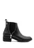 BOTA LIZY NEGRA CON CIERRE (CAR3125) - tienda online