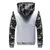Imagem do Jaqueta masculina camuflada com capuz.