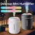 Mini umidificador de ar usb 180ml, difusor de aroma elétrico, purificador de ó - comprar online