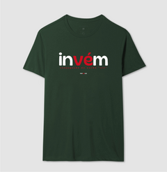 INVÉM – Camiseta Algodão 30.1 (Cores Escuras – Masculina e Feminina)