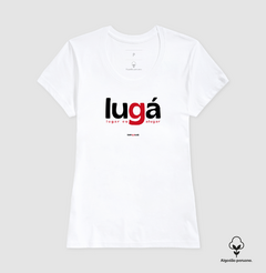LUGÁ – Camiseta Algodão Peruano (Branca – Masculina e Feminina) na internet