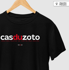 CASDUZOTO – Camiseta Algodão Peruano (Cores Escuras – Masculina e Feminina) - comprar online