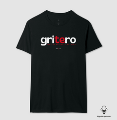 Imagem do GRITERO – Camiseta Algodão Peruano (Cores Escuras – Masculina e Feminina)