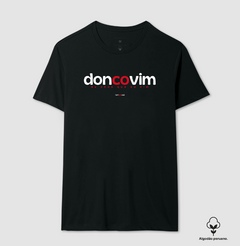 Imagem do DONCOVIM – Camiseta Algodão Peruano (Cores Escuras – Masculina e Feminina)
