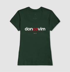DONCOVIM – Camiseta Algodão 30.1 (Cores Escuras – Masculina e Feminina) - loja online